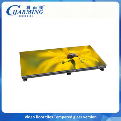 Sau bảo trì P2.6 sàn nhảy LED phủ thủy tinh nhói