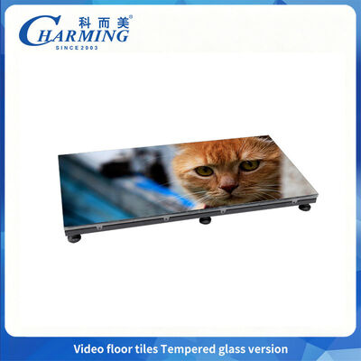 P2.6 có thể chống mòn và chịu tải sàn nhảy LED kính đậm áp với chứng nhận CE