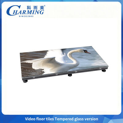 P2.6 có thể chống mòn và chịu tải sàn nhảy LED kính đậm áp với chứng nhận CE