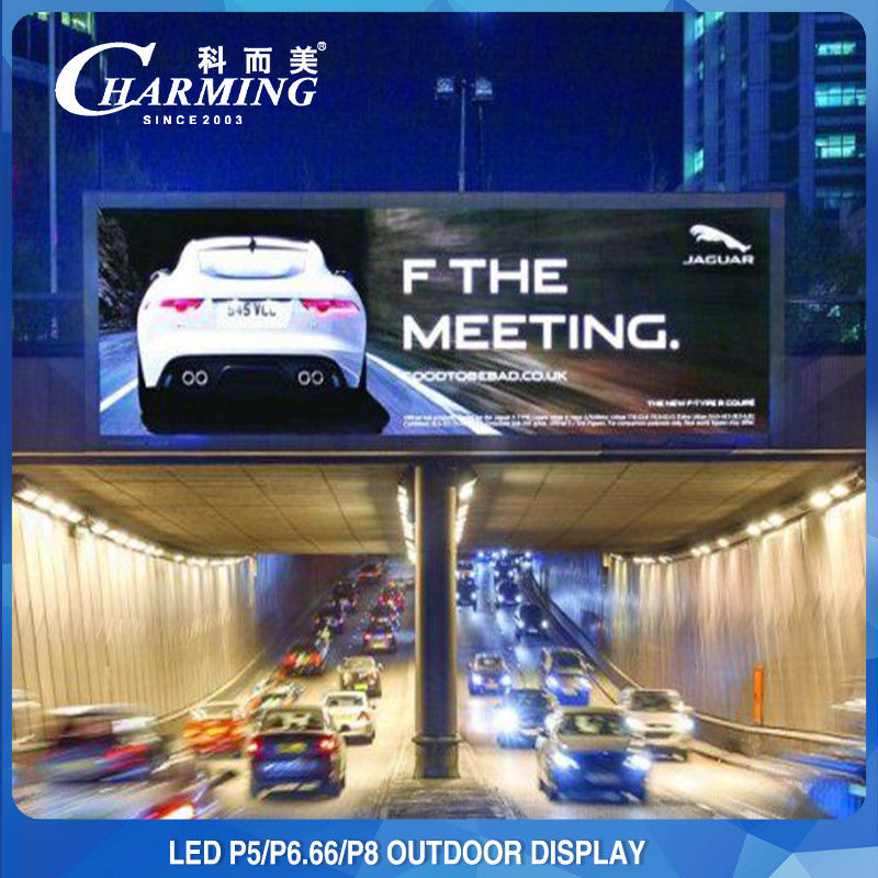Màn hình LED ngoài trời P10 đủ màu Màn hình lớn LCD 960 * 960 Tường Billboard