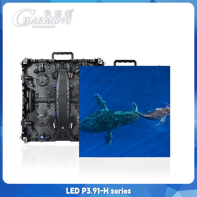 Ngoài trời thuê màn hình LED hợp kim nhôm P3.91 Full Color LED Video Wall