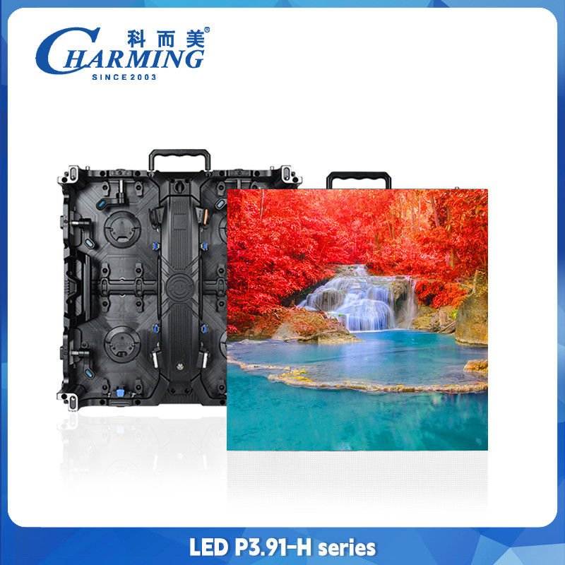 P2.6 P2.98, P3.91 Dịch vụ trước màn hình video LED tường thuê độ sáng cao
