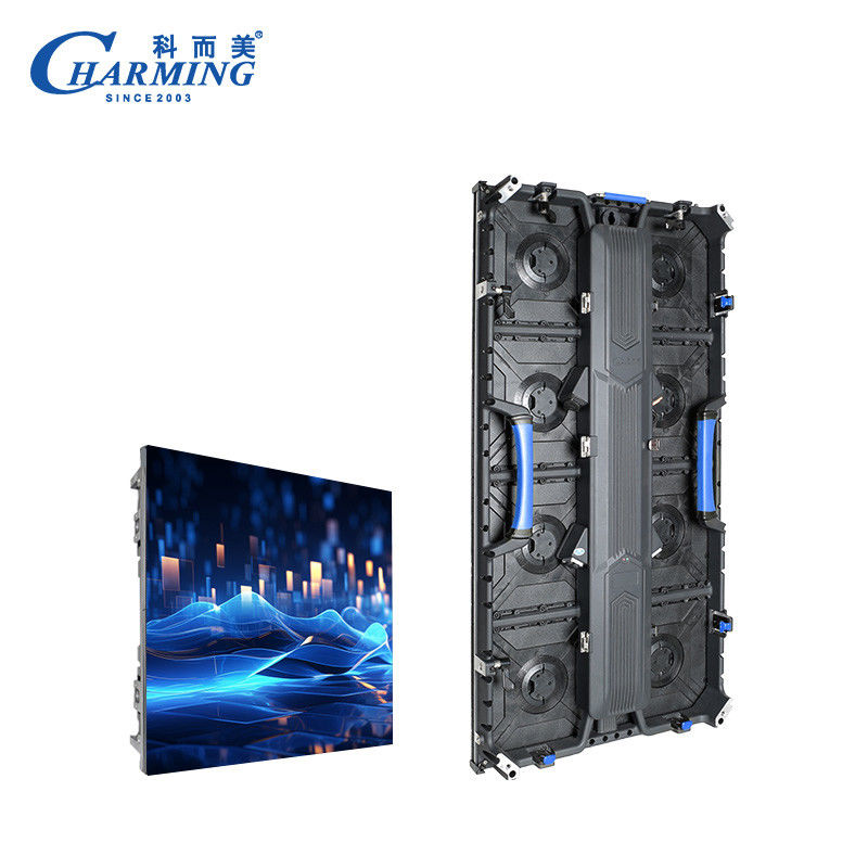 Nội thất P2.6 500 * 1000 Video đầy màu tường LED hiển thị Trung tâm mua sắm Cho thuê sự kiện Chương trình truyền hình