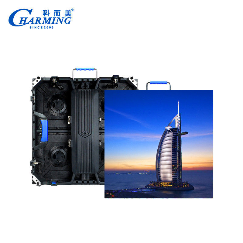 K Series P2.6 màn hình hiển thị ngoài trời với thiết kế khóa cung và góc nhìn cực rộng