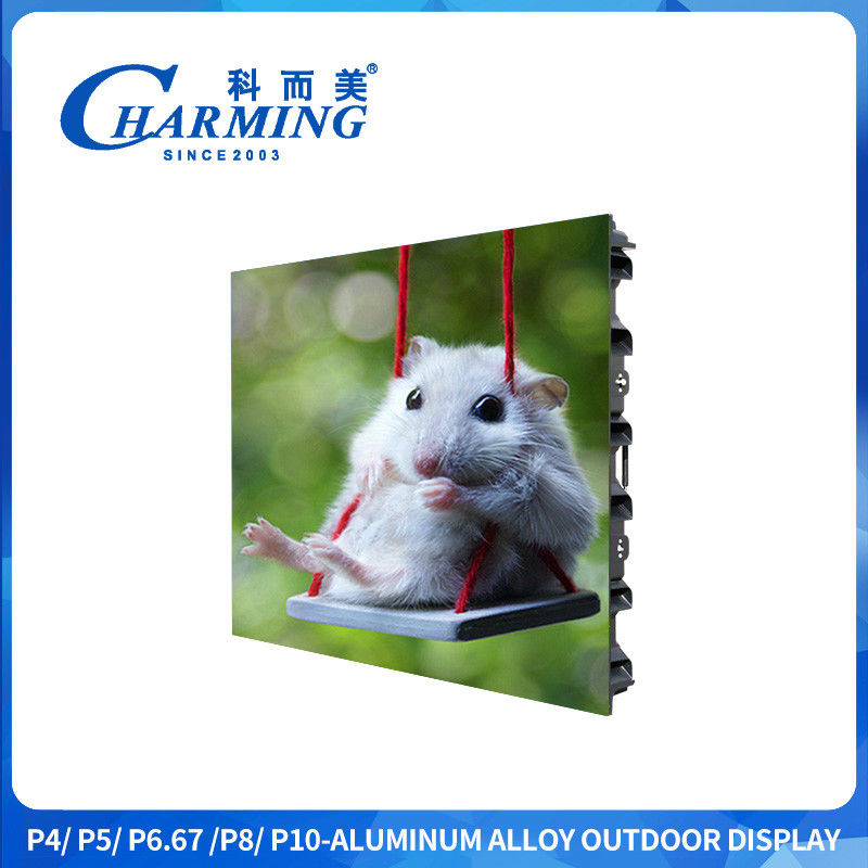 P4 CE RGBcolor ngoài trời LED HD màn hình hiển thị màn hình IP65 trái và phải kết nối với ổ cắm không khí