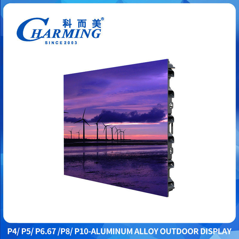 Màn hình màn hình LED ngoài trời P4 960x960mm màn hình LED thể thao với tuổi thọ hơn 100000 giờ
