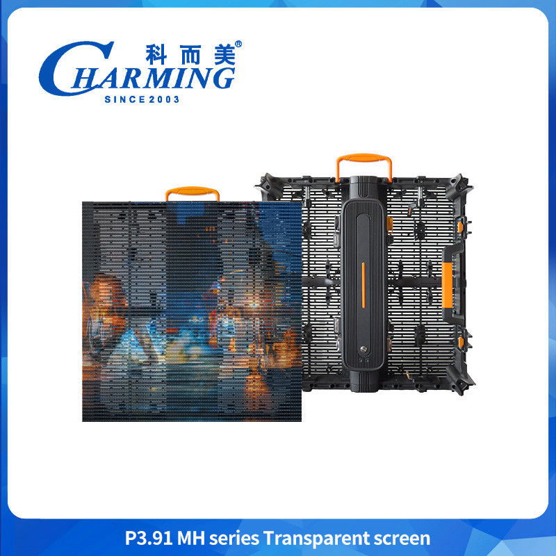 Màn hình LED trong nhà ngoài trời kính LED trong suốt màn hình hiển thị phim màn hình video