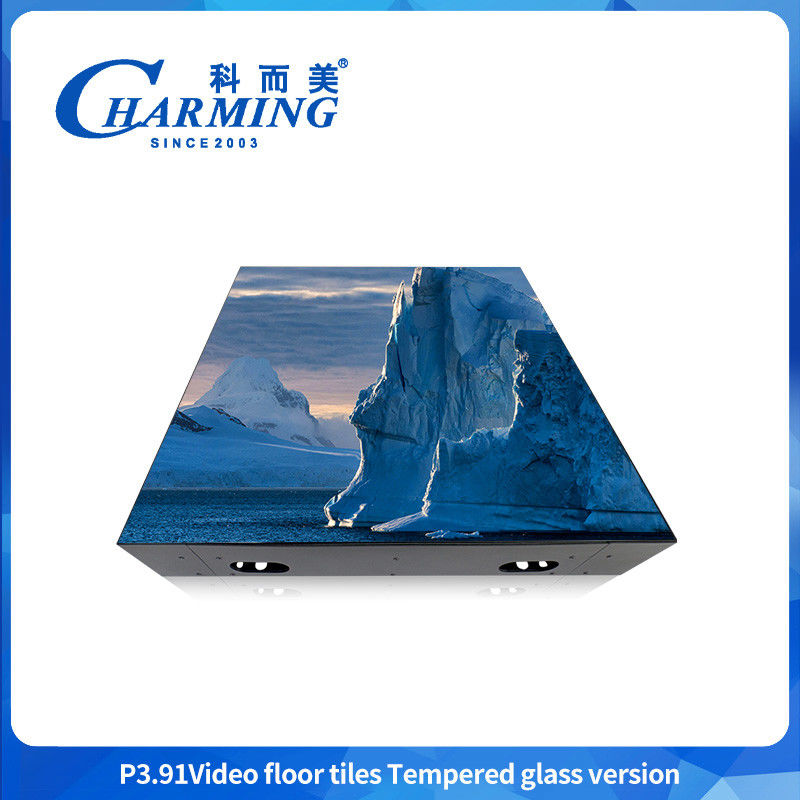 Không thấm nước P3.91 chiếu sáng 3d GOB sàn nhảy HD sàn nhảy màn hình LED