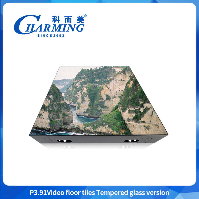TOP Hotsale Dj Disco Panel Tile Toughened Glass Light Up 3d Led Dance Floor Video Light Không thấm nước
