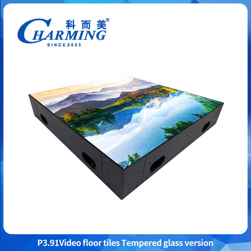 500x500MM GOB P3.91 Led Indoor Dance Floor IP65 Waterproof Led Display HD Sexy Video Cho Sự kiện