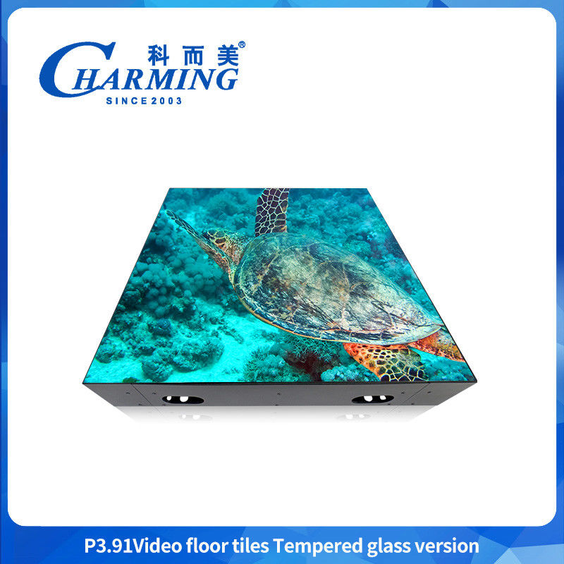 Sàn nhảy thủy tinh được làm nóng P3.91 sàn nhảy thủy tinh Bảo trì nhà ở nhanh chóng