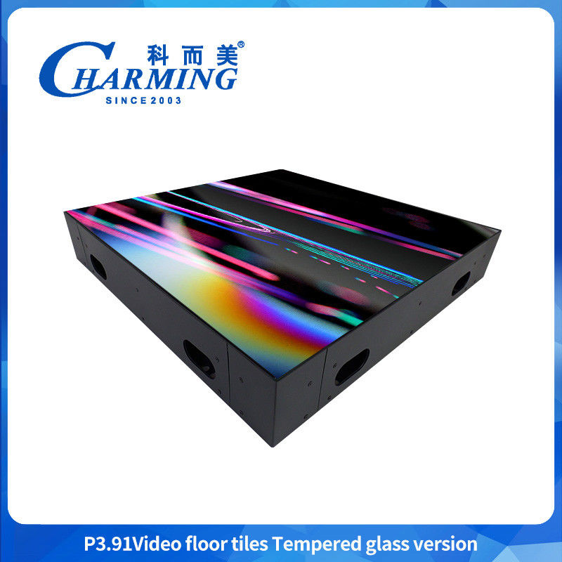 Chuyên nghiệp Trung Quốc Indoor SMD1921 Kiểm soát nước 3D Glass Mirror LED Display Dance Floor Digital Signage LED Video Floor Tiles For Events