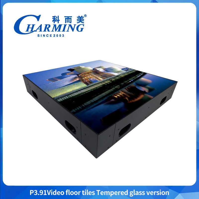 tùy biến IP65 bảo vệ cao rgb LED sân khấu & hình khối quảng cáo trong nhà và ngoài trời 500 * 500mm LED sàn nhảy màn hình hiển thị kỹ thuật số