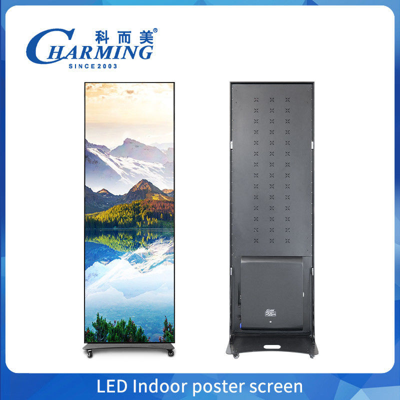 Thương mại Điện thoại di động Trung tâm mua sắm màn hình LED P2.5 Poster bảng hiệu kỹ thuật số phía trước Dịch vụ màn hình hiển thị LED