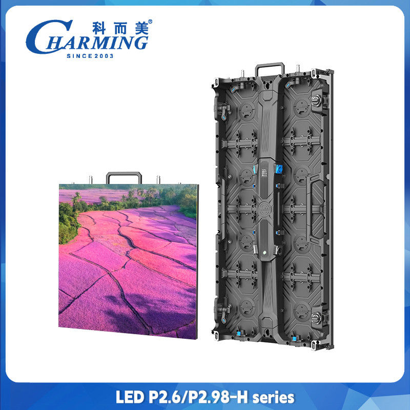 Super Clear P2.6 P2.98 Nội thất ngoài trời Led Video Wall Với mặt trước bảo trì sử dụng nhà thờ