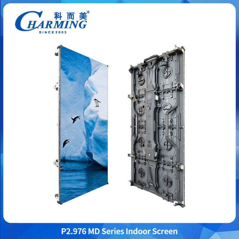 Bất kỳ hình dạng nào Led Video Wall P2.98 MD Series Indoor Screen Chức năng mạnh mẽ hiển thị số