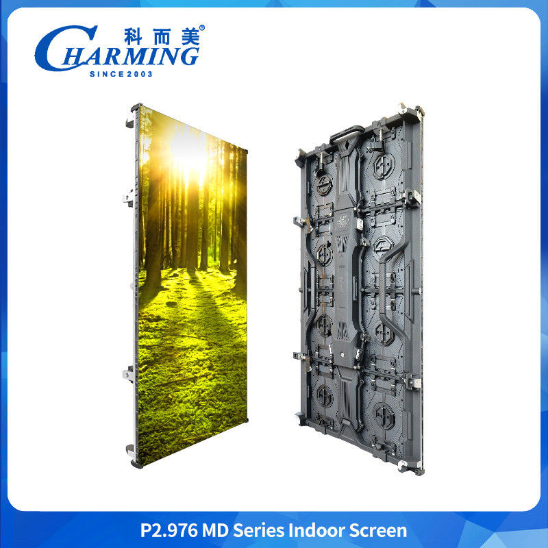 Màn hình LED linh hoạt Màn hình cong trong nhà P2.98 Dịch vụ phía trước 7680HZ Led Video Wall