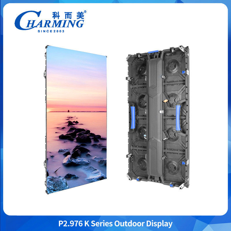 Bên ngoài P2.98 Cho thuê màn hình nhôm hợp kim chống nước Led Wall Event Stage Backdrop
