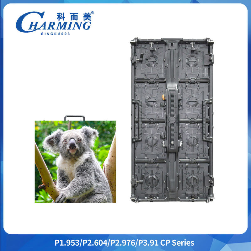 P2.6-3.91 Hỗ trợ Cho thuê Trusses Thiết lập 7680Hz Bảo vệ cao IP65 Hiệu suất ngoài trời Màn hình cho thuê triển lãm thương mại