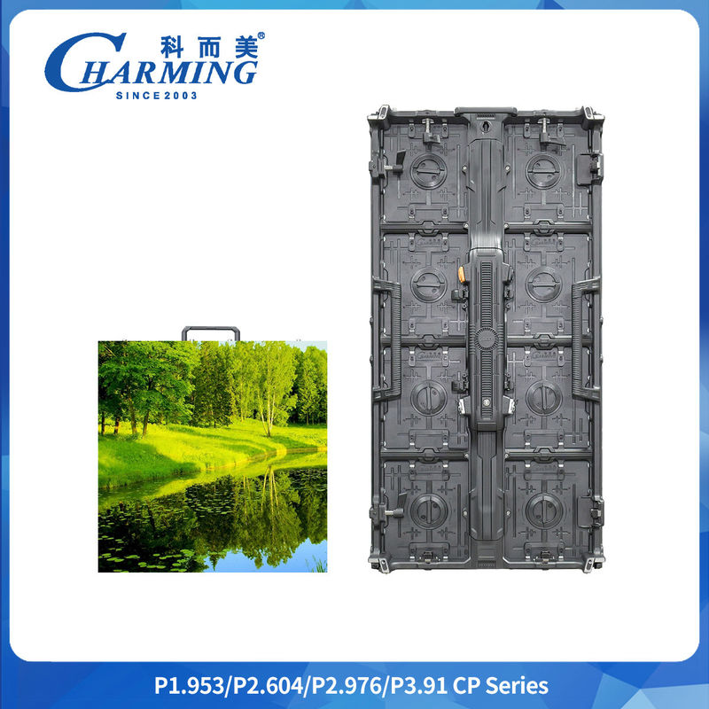P1.9 GOB Cài đặt chính xác P2.6/2.98/3.91 Biện diện màn hình góc phải hình cong thông thường linh hoạt IP42 CP Series LED Video Wall