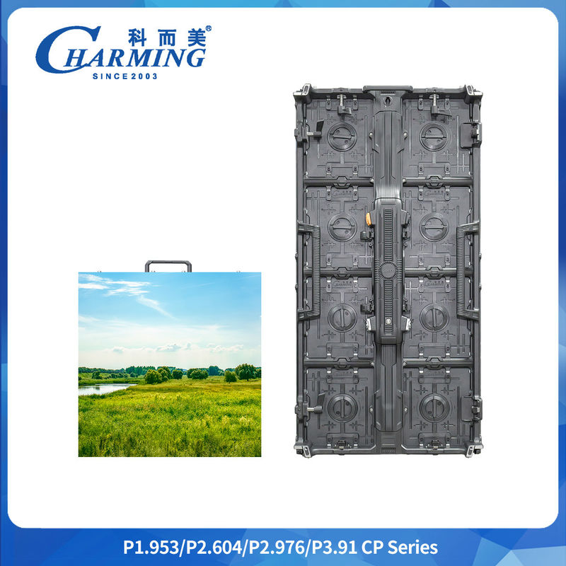 Hộp hợp kim nhôm P2.6/2.98/3.91 cong; linh hoạt 7680Hz CP Series LED Video Wall