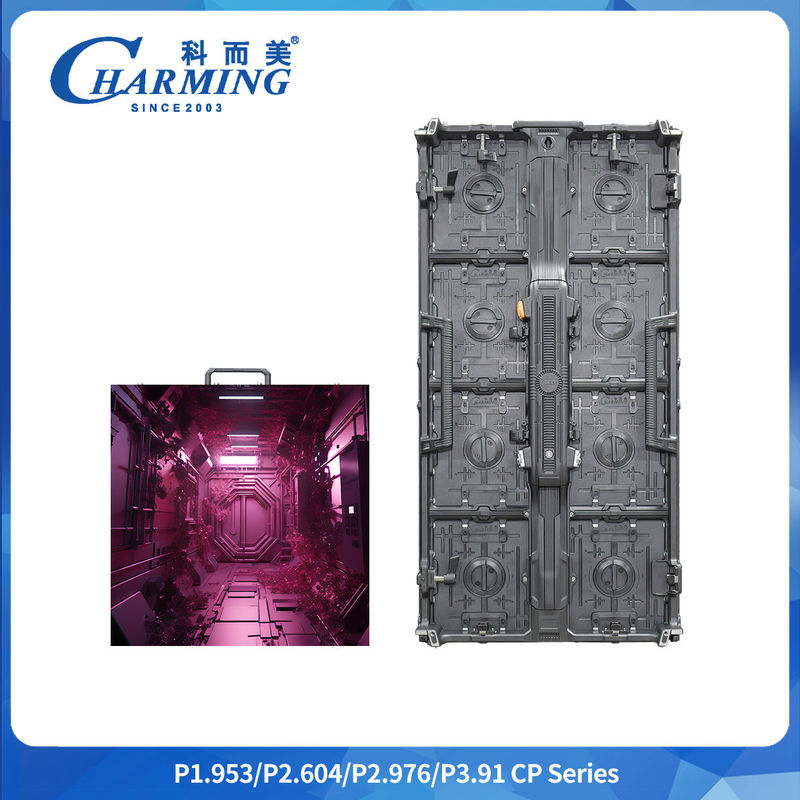 Thiết kế cấu trúc chia P2.6/2.98/3.91 CP Series 600~800 CD / m2 LED Video120° Bức tường với một tay hoạt động Quick Lock Nut