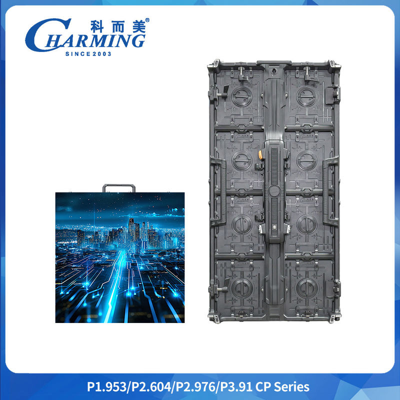 P3.91 8K Full Color 500*500*84mm Bên ngoài Thuê Bảng hiển thị linh hoạt cho màn hình thương mại