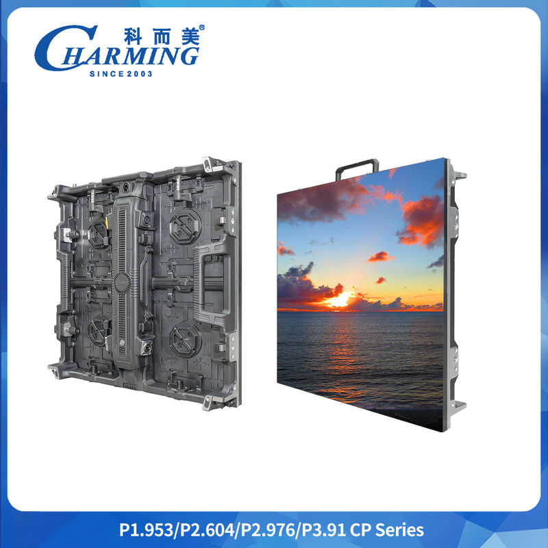 P2.6-P3.91 Màn hình LED ngoài trời và trong nhà 500*500mm/500*1000mm 7KG/14KG 400W Dễ cài đặt màn hình cho thuê hiệu suất LED
