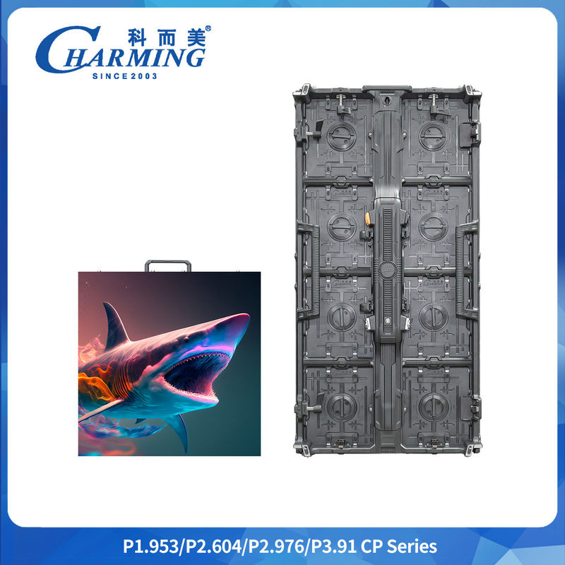 Hộp hợp kim nhôm P2.6/2.98/3.91 CP Series ngoài trời LED Video Wall với Spring Ball Positioning