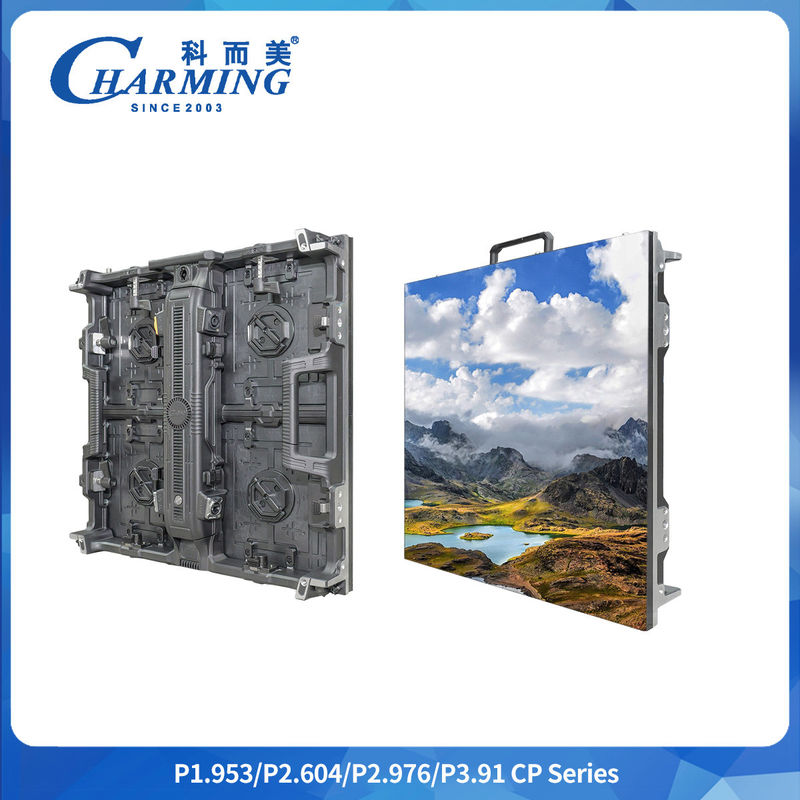 P2.9mm Full Color Led Panel Indoor Curved Backdrop Aluminum Cabinet Led Screen Display cho quảng cáo