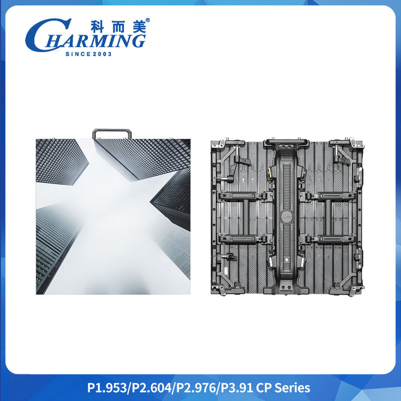 Loại quét SMD1515 10% ~ 65%RH P2.6/2.98/3.91 CP Series Indoor LED Video Wall With One Click Rotation Disassembly Safety Buckle