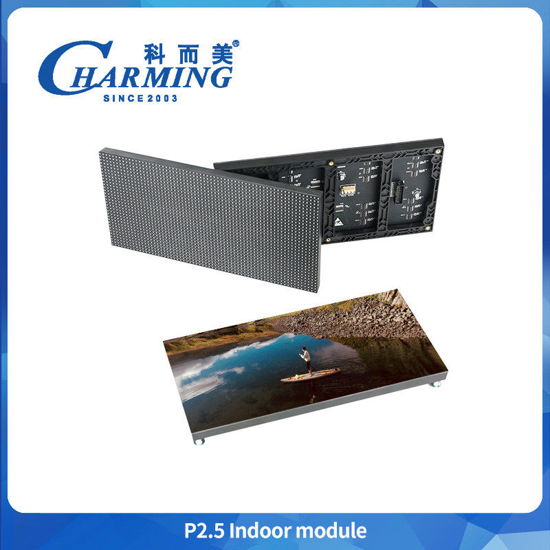 800 CD/m2 Charming HD P2.5 Indoor Led Modules Large Full Color 16bit P2 P3 P4 P5 Bảng quảng cáo video trong nhà