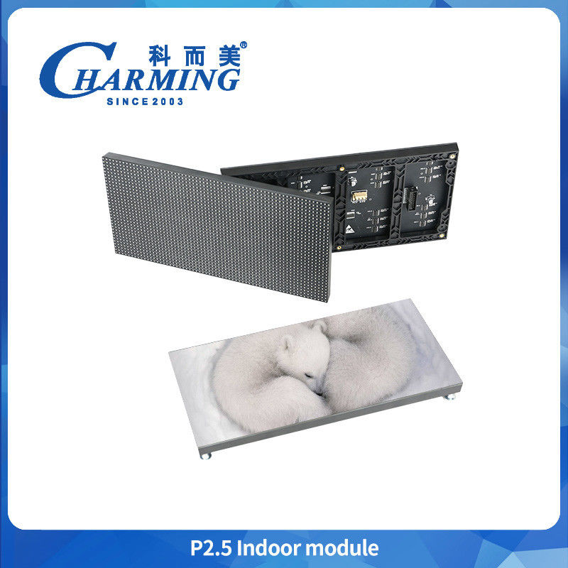 P2.5 mới 4k 320x160mm Đèn phơi sáng sân khấu Bảng nền Mô-đun LED nội thất kỹ thuật số Màn hình