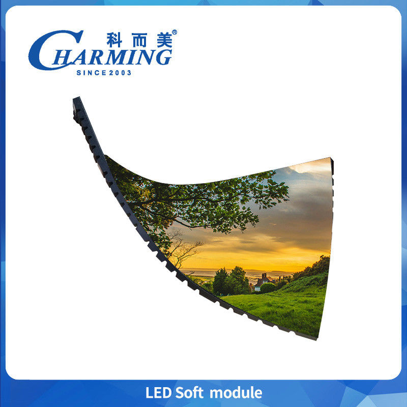 2025 phổ biến nhất 3840 Hz HD Module Led P2 P2.5 P3 P3.076 P4 Led Soft Module Indoor Flexible Led Display Screen