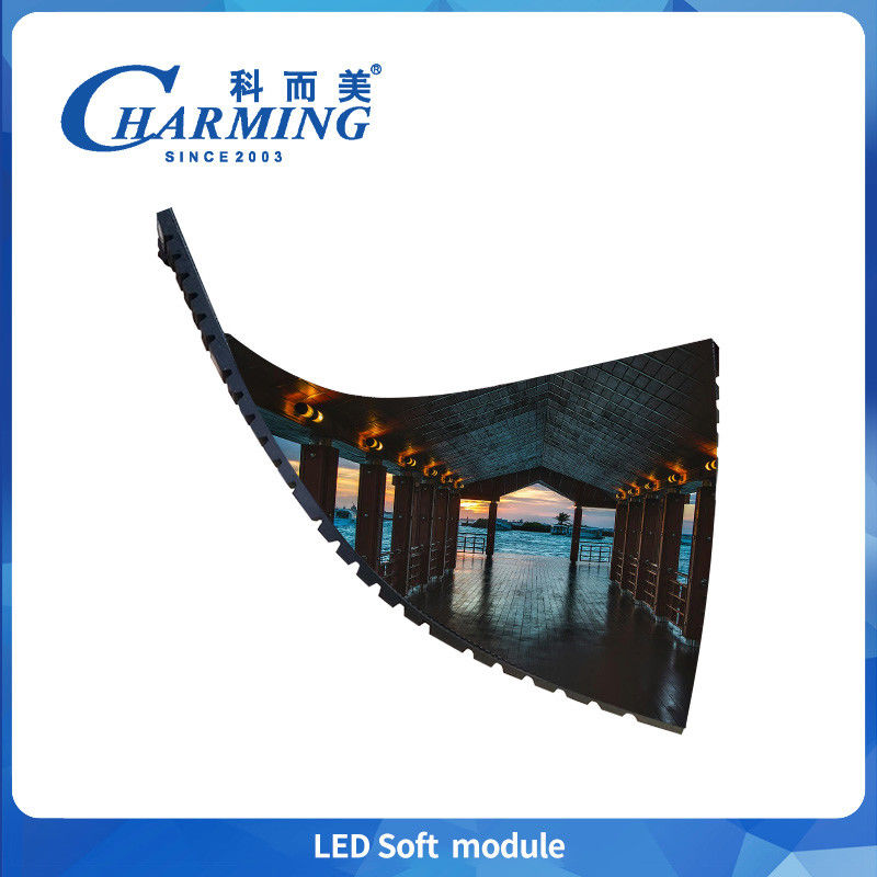 Indoor LED Soft Module Video Wall Display với tỷ lệ làm mới cao cho quảng cáo ánh sáng và lập kế hoạch sự kiện
