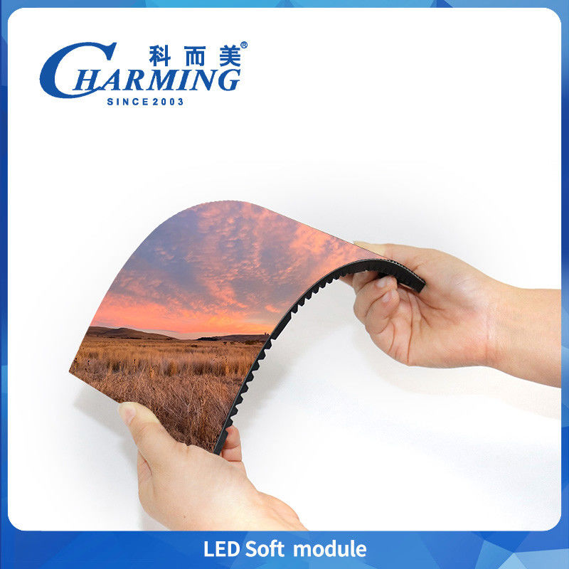 Màn hình hiển thị LED linh hoạt Mô-đun LED mềm Màn hình quảng cáo LED cong cho nội thất P1.86 P2 P2.5 P3