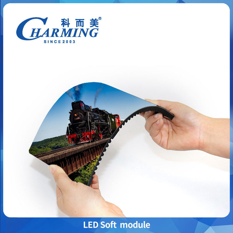 Hiệu suất cao P2.5/P3Led Soft Module Màn hình trong nhà IP40 240*120MM/320*160MM Cho quảng cáo trong nhà