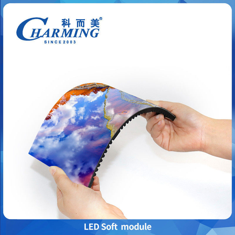Creative Front Maintenance Flexible HD Soft Led Module P1.86 P2 P2.5 P3 Quảng cáo cong màn hình tròn bán tròn màn hình LED