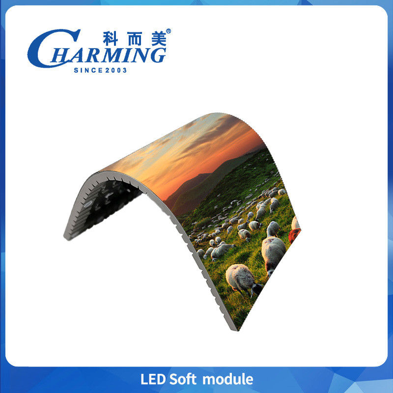 P2/P2.5/P3/P3.076/P4 Indoor Flexiblescreen 320x160mm Led Video Wall 240x120mm Lớp nối màn hình LED cho khách sạn & quán bar & đám cưới