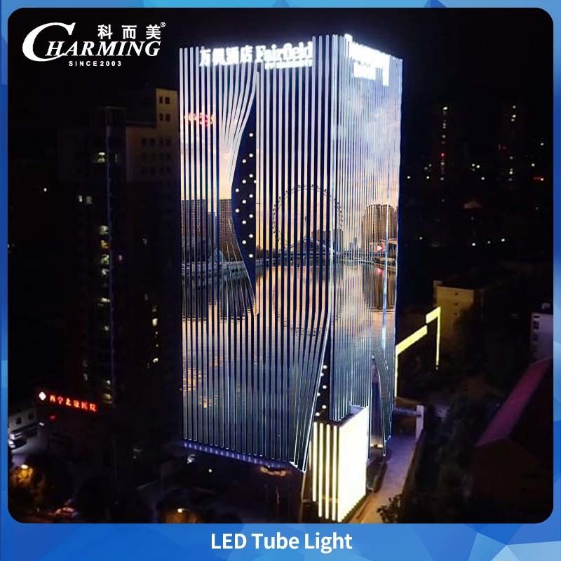 LED Light Tube Outdoor U38-500 5.5w 500 * 38 * 58MM Bracket cho thanh đèn cố định Nhanh và thuận tiện
