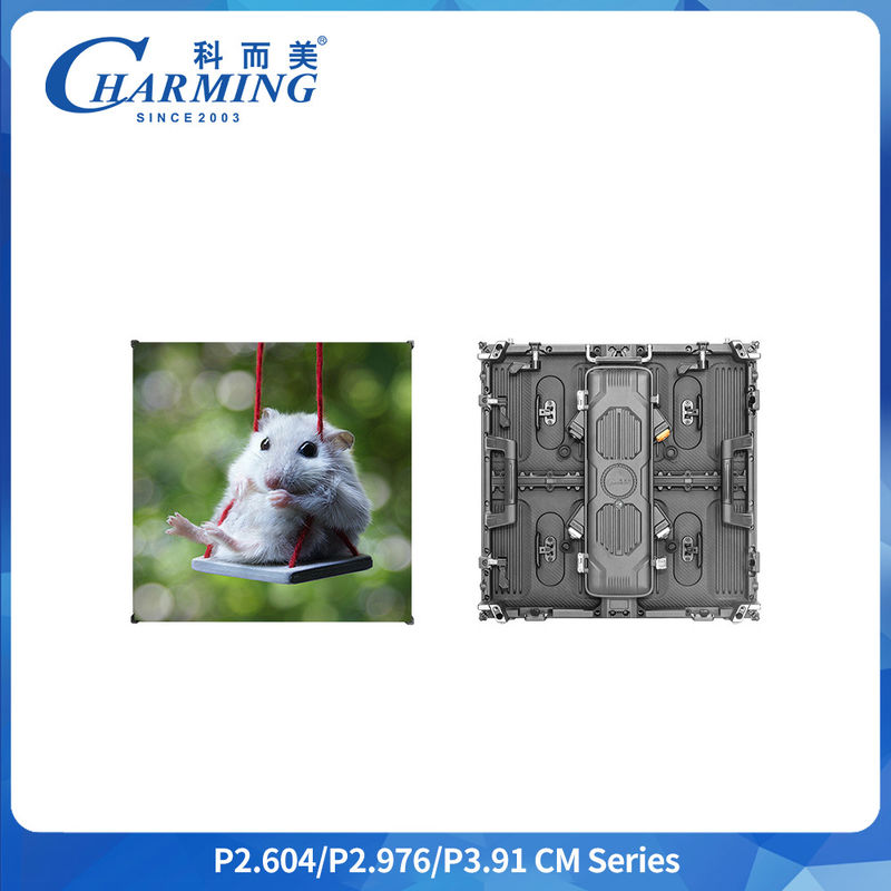 Màn hình LED cho thuê ngoài trời P3.91 IP65 Chống nước 500*1000mm/500*500mm 7680Hz Màn hình cho thuê nhiều màn hình