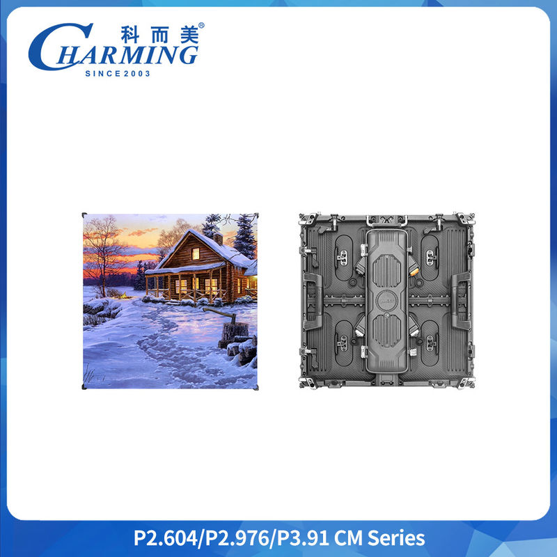 Cho thuê màn hình LED trong nhà ngoài trời đầy màu sắc Ledwall P3.9 P3.91 Led Video Wall 500 * 500mm 500 * 1000mm Die Cast Aluminum Display Screen