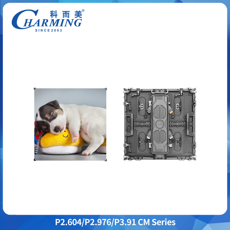 P3.91 Màn hình quảng cáo LED cho thuê ngoài IP65 7680Hz 500*500mm SMD1921