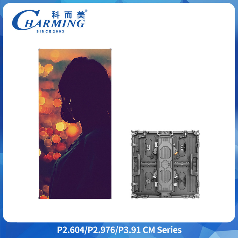 P3.91 Màn hình LED thuê ngoài 500x500mm IP65 4500CD/m2