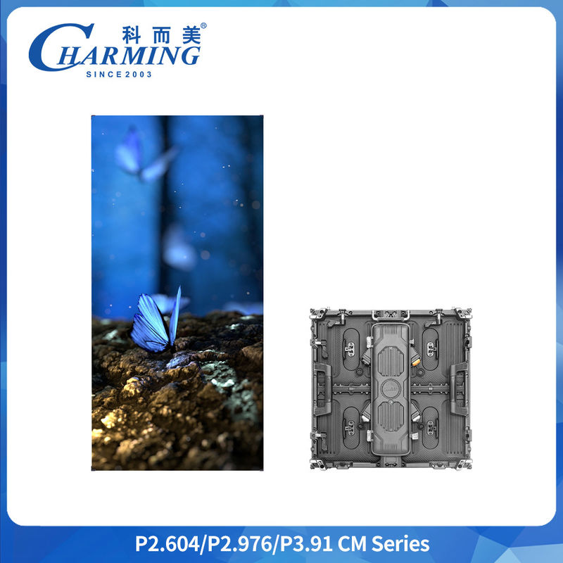 Chiếc màn hình LED cho thuê Các tấm siêu mỏng nhẹ với thiết kế mô-đun hình U và các tùy chọn ghép linh hoạt cho linh hoạt