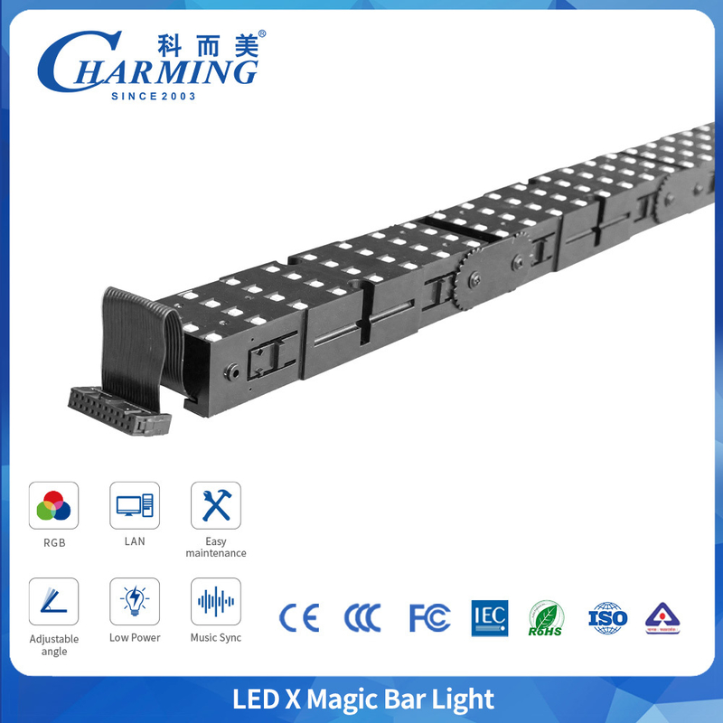 140° góc nhìn PC vật liệu lớp vỏ RGB tuổi thọ dài màu sắc tuyệt đẹp LED Magic Bar Light