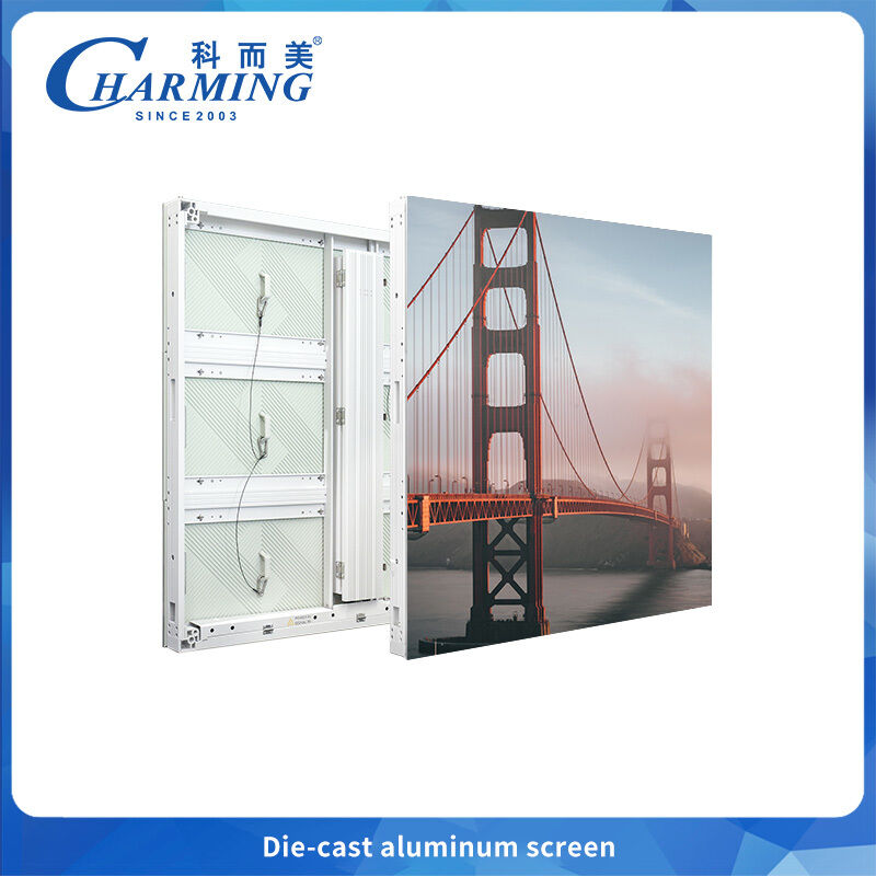 Màn hình LED ngoài trời chống nước IP65 P4 P5 P6.66 P8. Bảng quảng cáo HD đầy đủ màu sắc, lắp đặt cố định cho sân vận động, buổi hòa nhạc