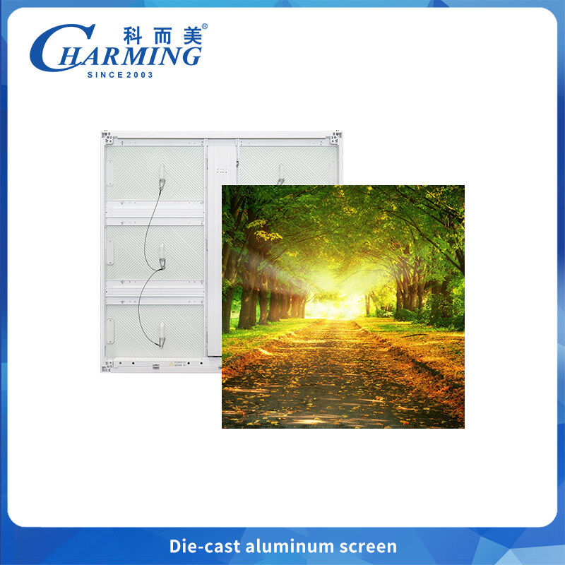 Màn hình LED lắp đặt cố định ngoài trời với khả năng chống nước IP65 và hiệu quả năng lượng 220W/m²