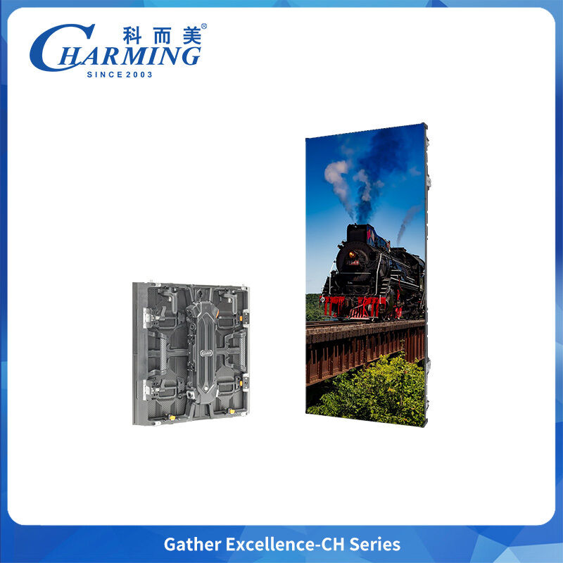 Màn hình thuê LED được trang bị tủ linh hoạt cong thông thường nhẹ và tủ góc phải để vận chuyển và lắp ráp nhanh