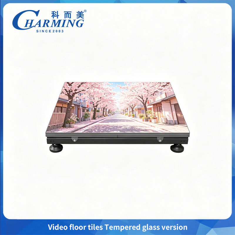7680Hz Vỏ kính cường lực và quy trình bầu Sàn nhảy chống mài mòn cho đám cưới
